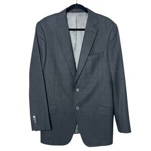 J. Hilburn Vitale Barberis Canonico Sport Coat Blazer Men's 43L Italian Wool